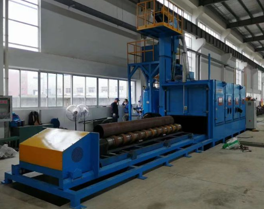 阳泉喷砂机在管道除锈中的现场施工应用